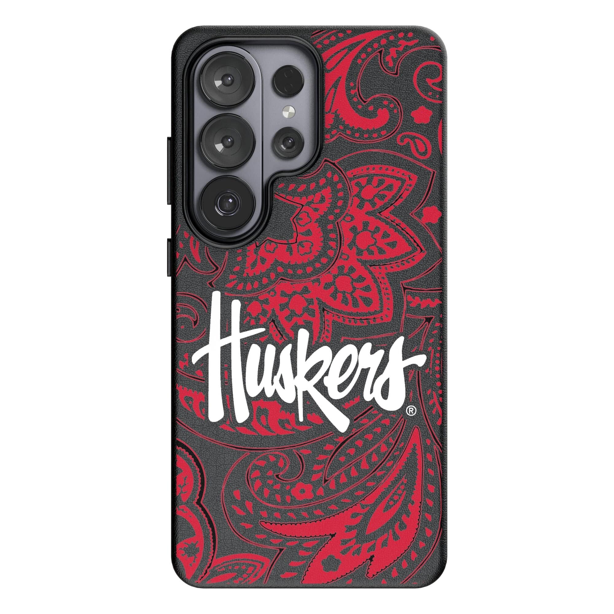 Keyscaper - NCAA - Nebraska Huskers Paisley Galaxy Magnetic Bump Case - S24 Plus - Black price history on PriceWatchPro