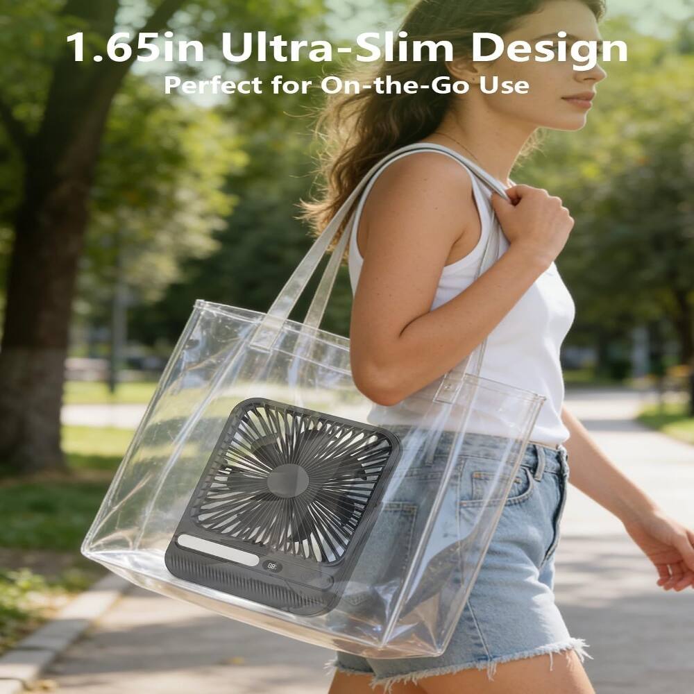 1.65in Ultra-Slim Design  
Perfect for On-the-Go Use