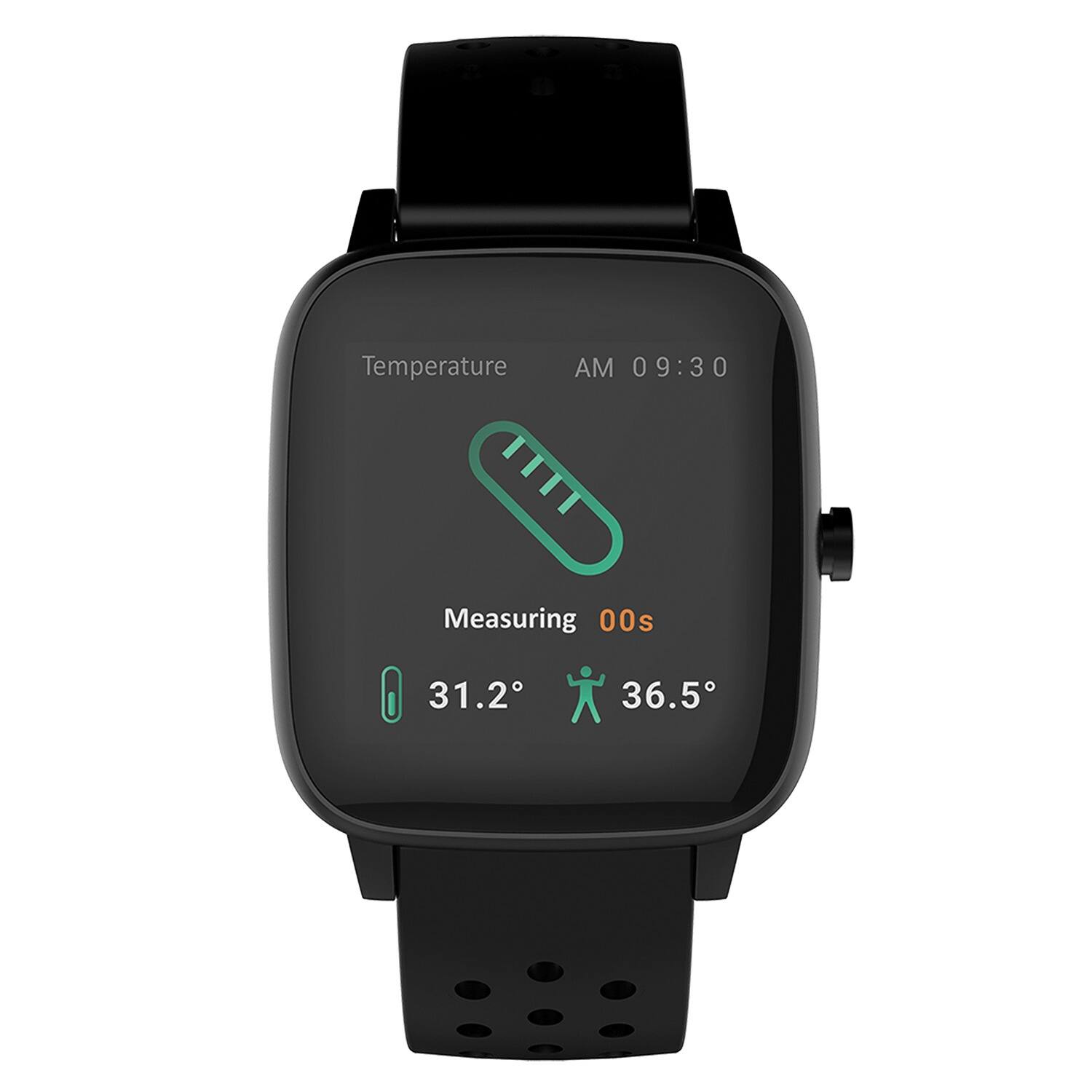 Temperature AM 09:30  
Measuring 00s  
31.2°  
36.5°