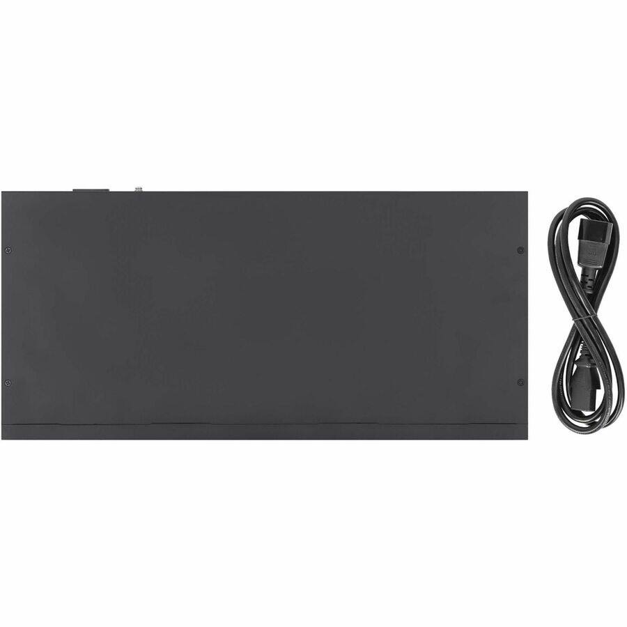 Alt View 6. Tripp Lite - Eaton Tripp Lite Series 24-Port Managed Gigabit Ethernet Switch with PoE+ - Layer 2, 1 Gbps, 2x GbE SFP Ports, 370W PoE - Unknown.