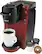 Angle Standard. Mr. Coffee - Single-Cup Coffeemaker - Red/Black.