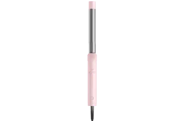 Front. TYMO - TYMO Ionic Rotating Curling lron - Pink.