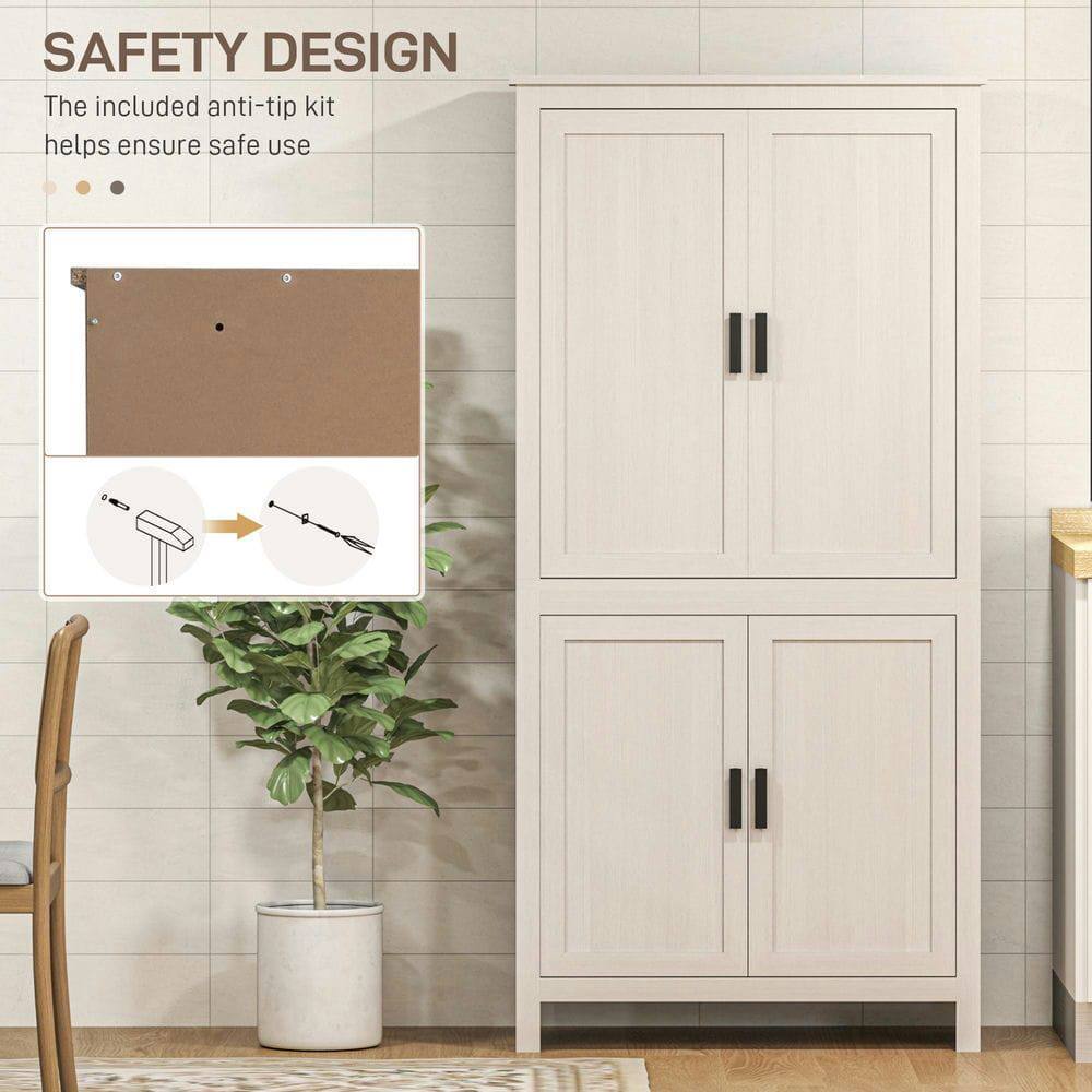 SAFETY DESIGN  
The included anti-tip kit helps ensure safe use