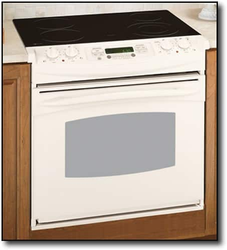 ge bisque electric range