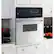 Alt View 12. GE - 24" Built-In Single Electric Wall Oven - Stainless Steel.