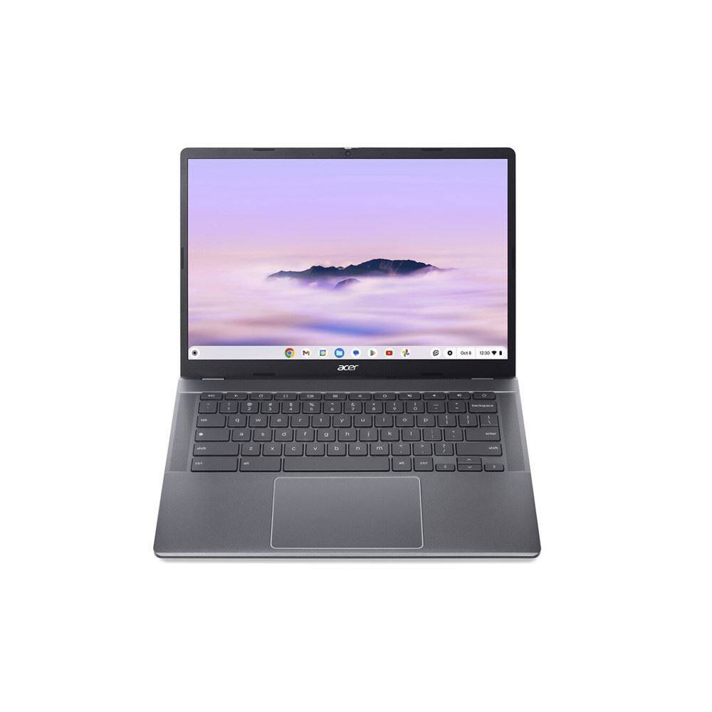 Angle. Acer - Acer Chromebook Plus 514 CBE574-1T-R1Z4 14" Touchscreen Chromebook - WUXGA - 60 Hz - AMD Ryzen 5 7520C - 16 GB - 256 GB - Iron.