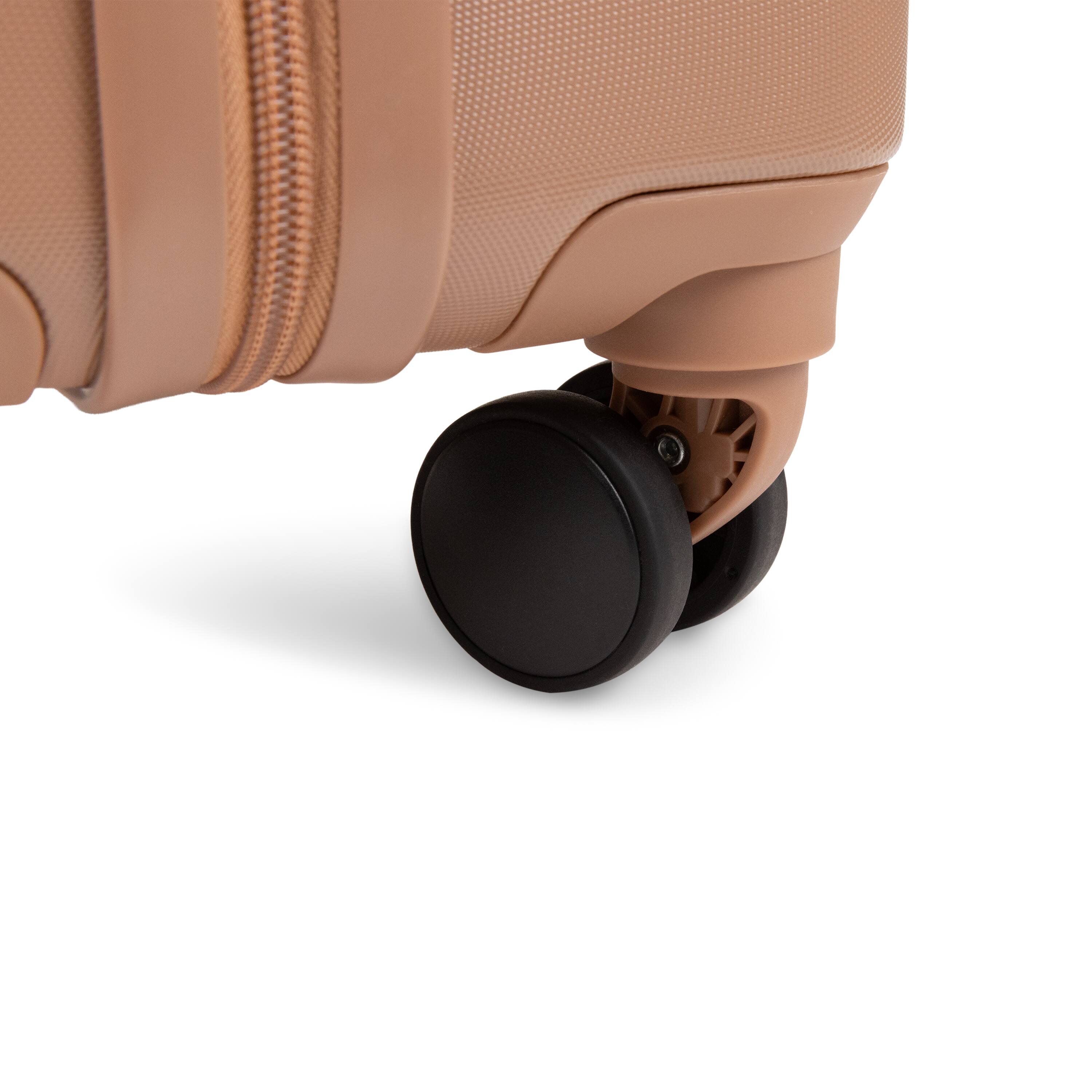 Alt View 8. Bugatti - Bugatti Munich Pro 3 Piece Hardside Luggage Set - MOCHA.
