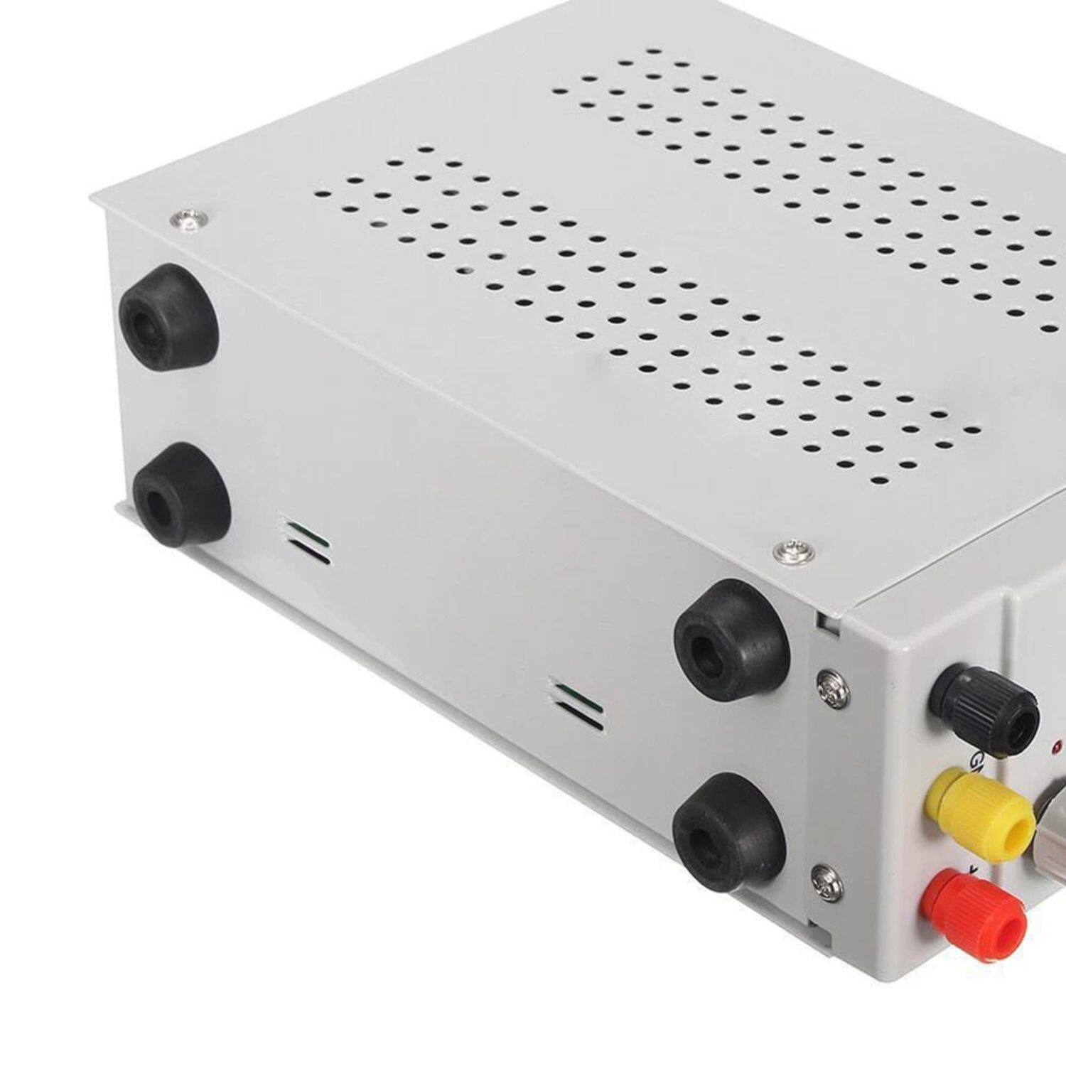 Alt View 2. Home Collection - DC 30V 10A Adjustable Digital Lab Power Supply – Switching Bench Power Source - White.