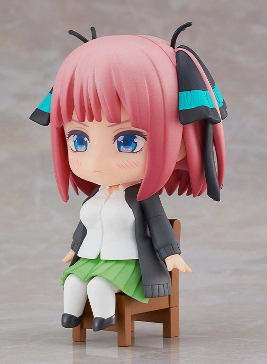 Alt View 2. Good Smile Company - Good Smile Company - Quintessential Quintuplets Movie - Nino Nendoroid Swacchao Action Figure   - Collectibles - Multicolor.