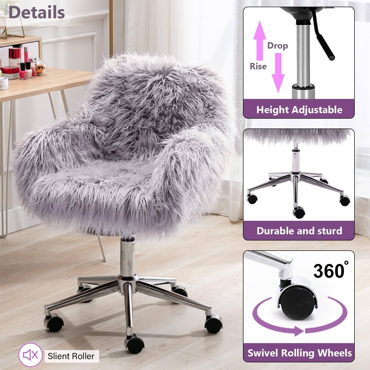 Details

- Height Adjustable
- Durable and sturdy
- Silent Roller
- Swivel Rolling Wheels
- 360°