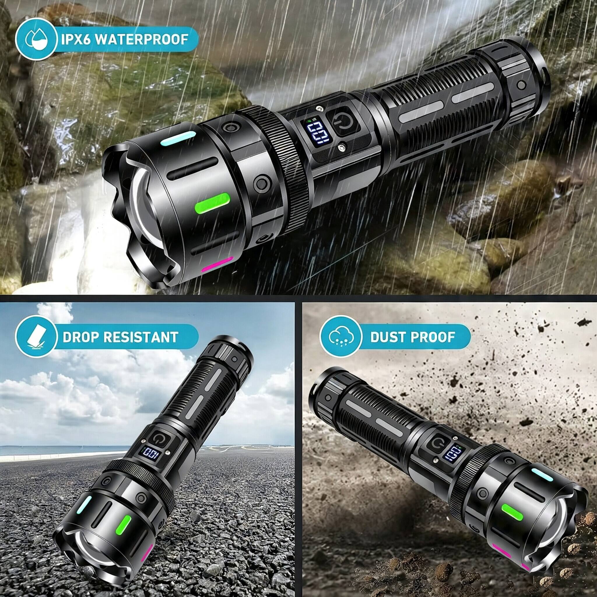 IPX6 WATERPROOF  
DROP RESISTANT  
DUST PROOF