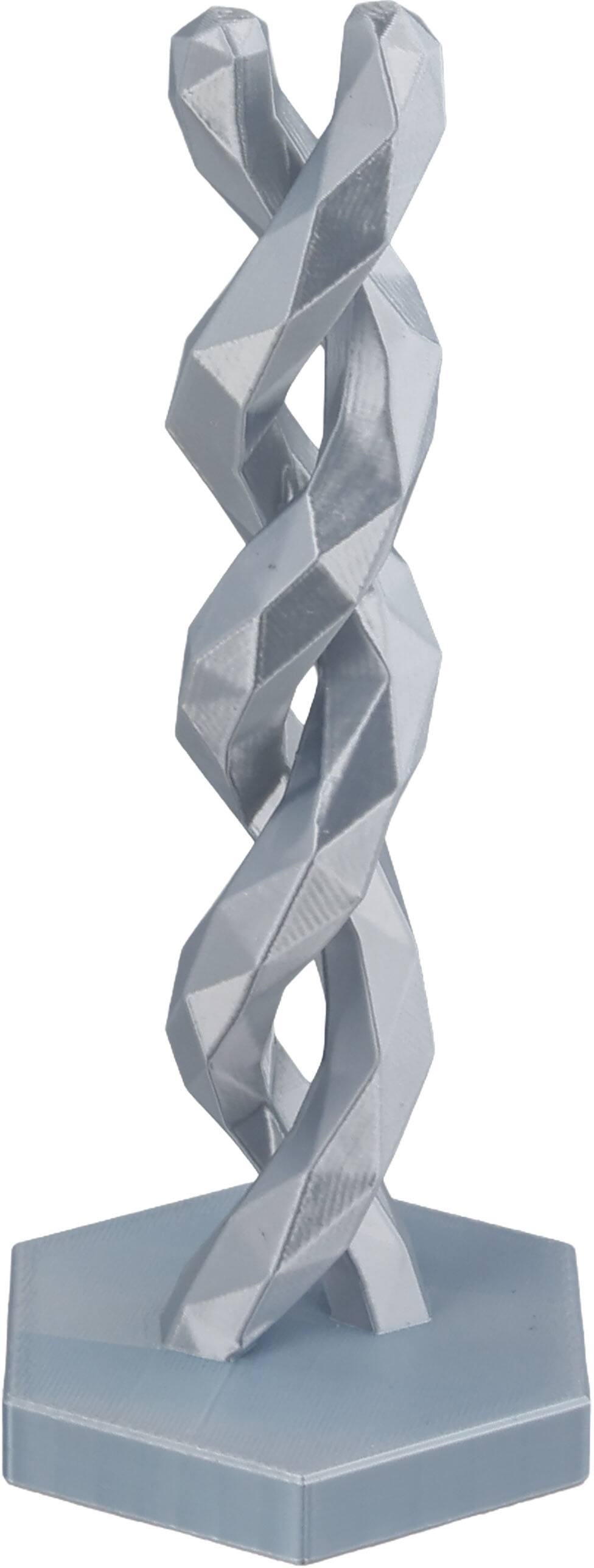 Alt View 4. Insignia™ - Silk PLA 1.75mm Filament - Silk Silver.