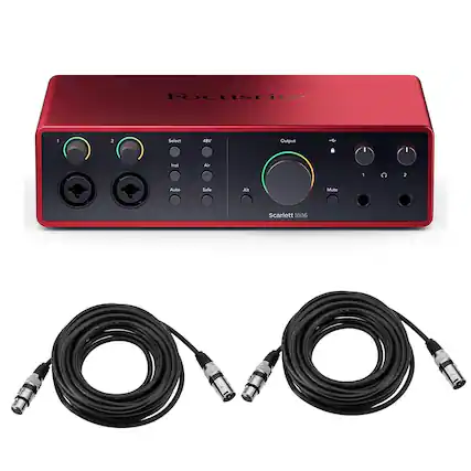 Focusrite Scarlett 16i16
1. Select
2. 48V
3. Inst
4. Air
5. Auto
6. Safe
7. Alt
8. Mute
Output
1. 1
2. 2