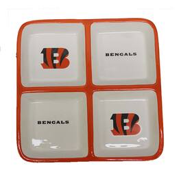 The Memory Company - Cincinnati Bengals Square Tray - Multicolor