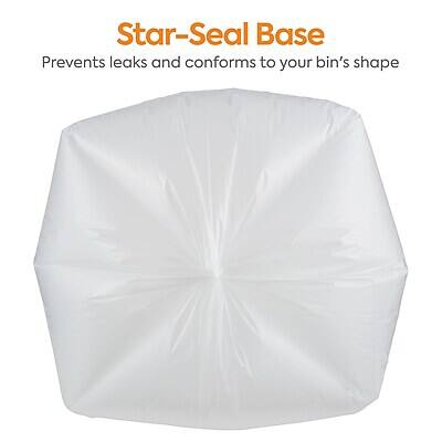Star-Seal Base  
Prevents leaks and conforms to your bin's shape