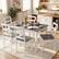 Alt View 3. Gymax - Gymax 7-Piece Dining Set Solid Wood Kitchen Furniture w/ Rectangular Table & 6 Chairs - Brown.