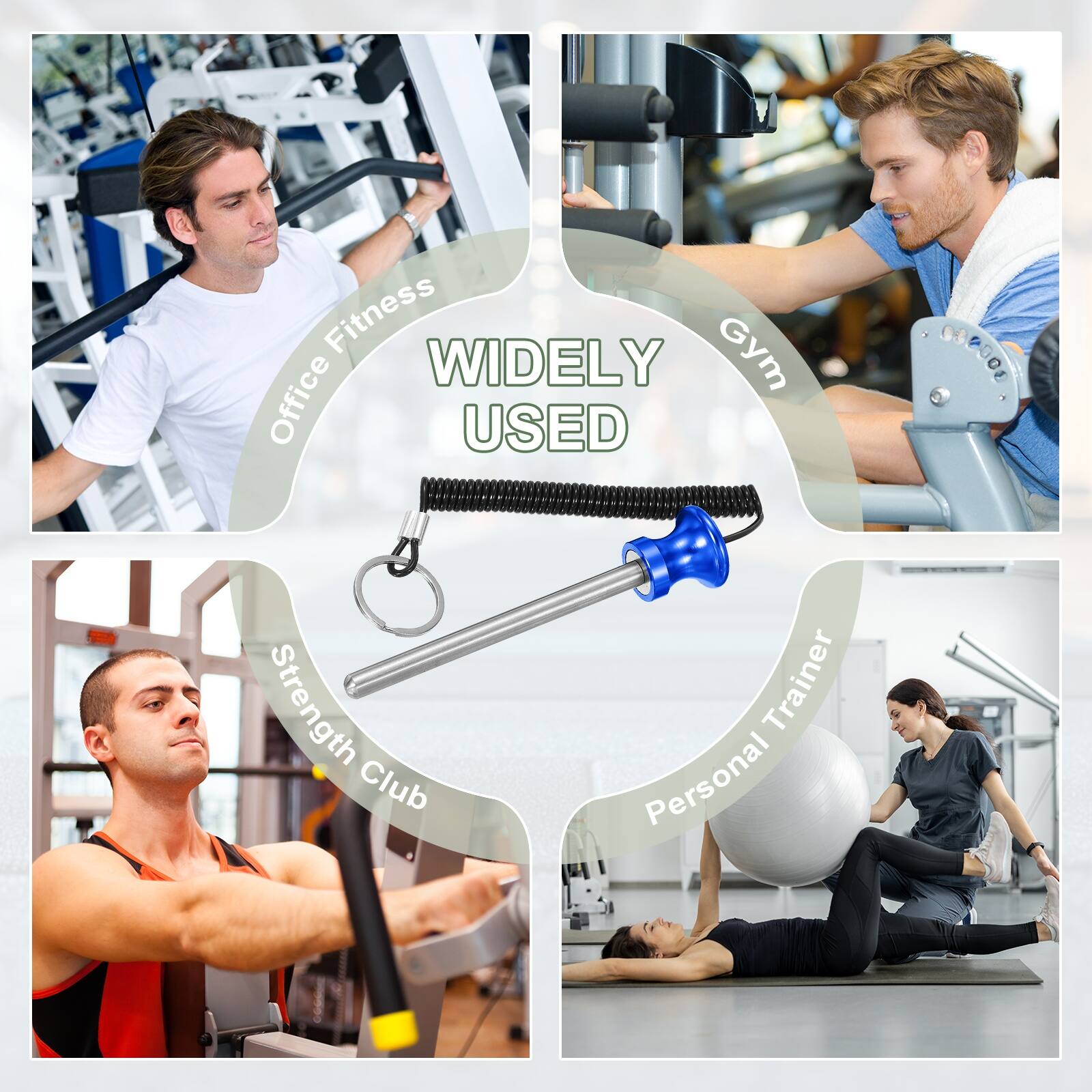 Office Fitness  
Gym  
Strength Club  
Personal Trainer  
WIDELY USED