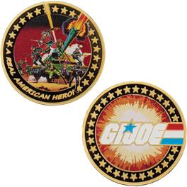 PopMarket - G.I. Joe: A Real American Hero - Limited Edition Coin - 60th Anniversary 24k Gold Plated - COLLECTIBLES - Multicolor