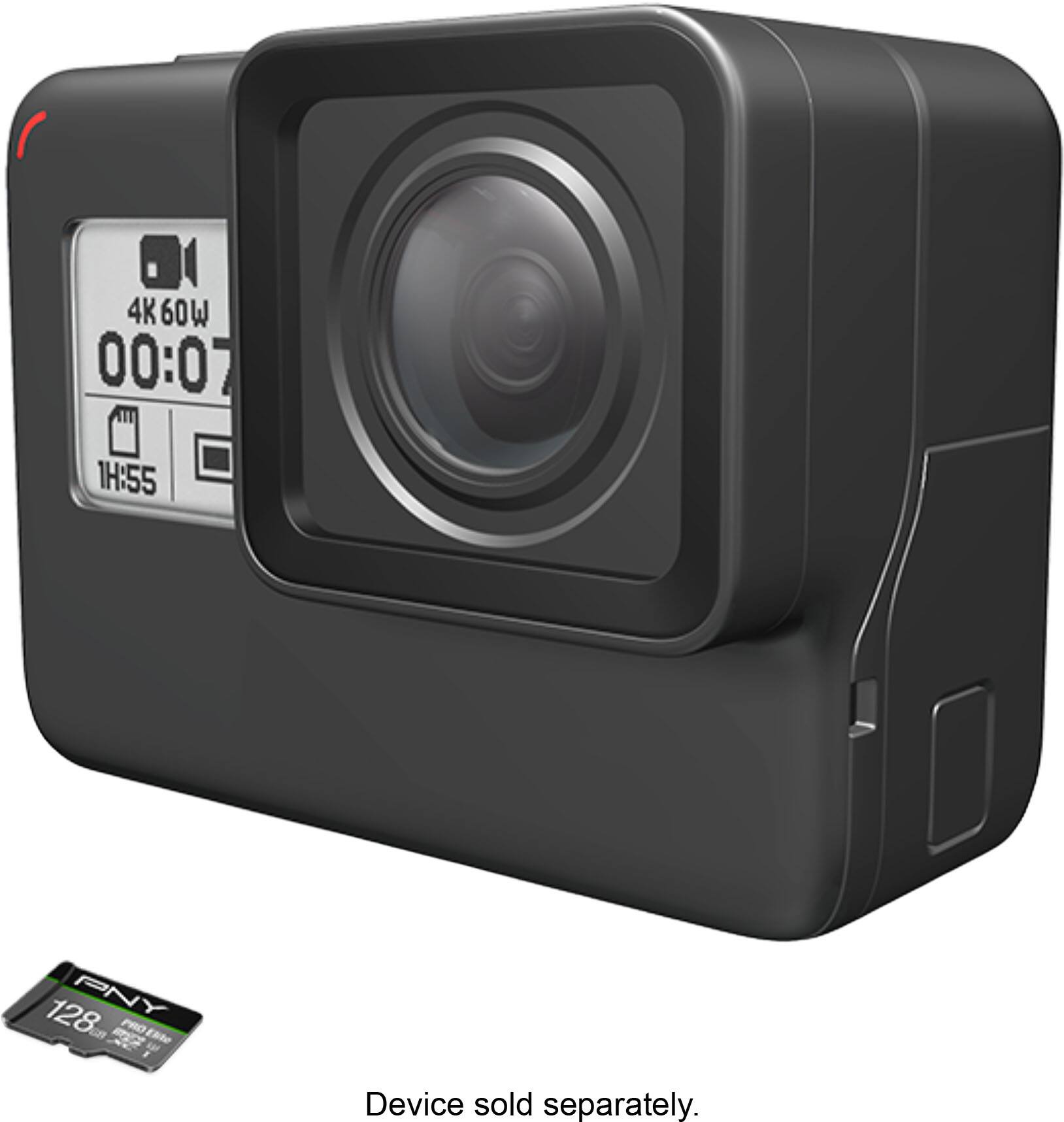 4K 60W  
00:07  
1H:55  
128 PNY PRO  
Device sold separately.