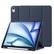 Front. Vena - Folio Case for Apple iPad Air 11 Inch M4 M3 M2 with Pencil Holder, Slim Trifold Stand Cover for iPad Air 5th Gen, Blue - Blue.