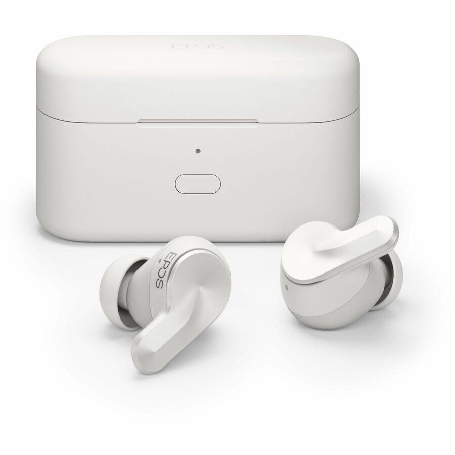 Alt View 8. EPOS - EPOS ADAPT E1 True Wireless Bluetooth Earbuds - Nordic White - Microsoft Teams Certification - Stereo - True Wireless - White.