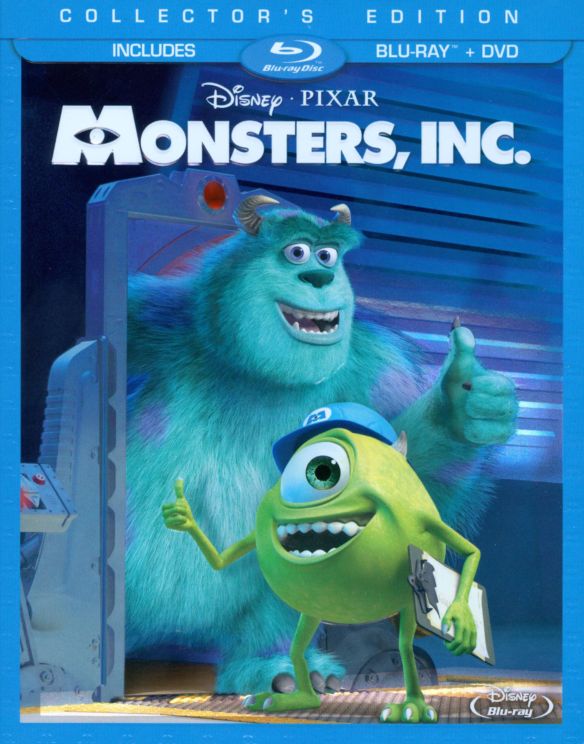  Monsters, Inc. [3 Discs] [Blu-ray/DVD] [2001]