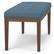 Alt View 11. Simpli Home - Waverly Tufted Ottoman Bench - Denim Blue.