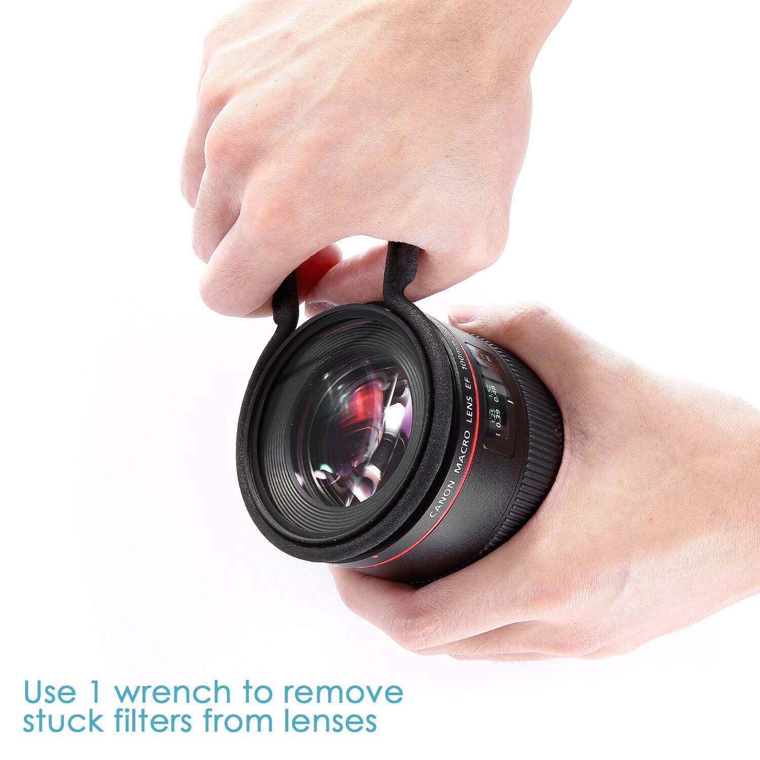 HOT F LENS MACRO CANON  
S 2 939 1 / Use 1 wrench to remove stuck filters from lenses