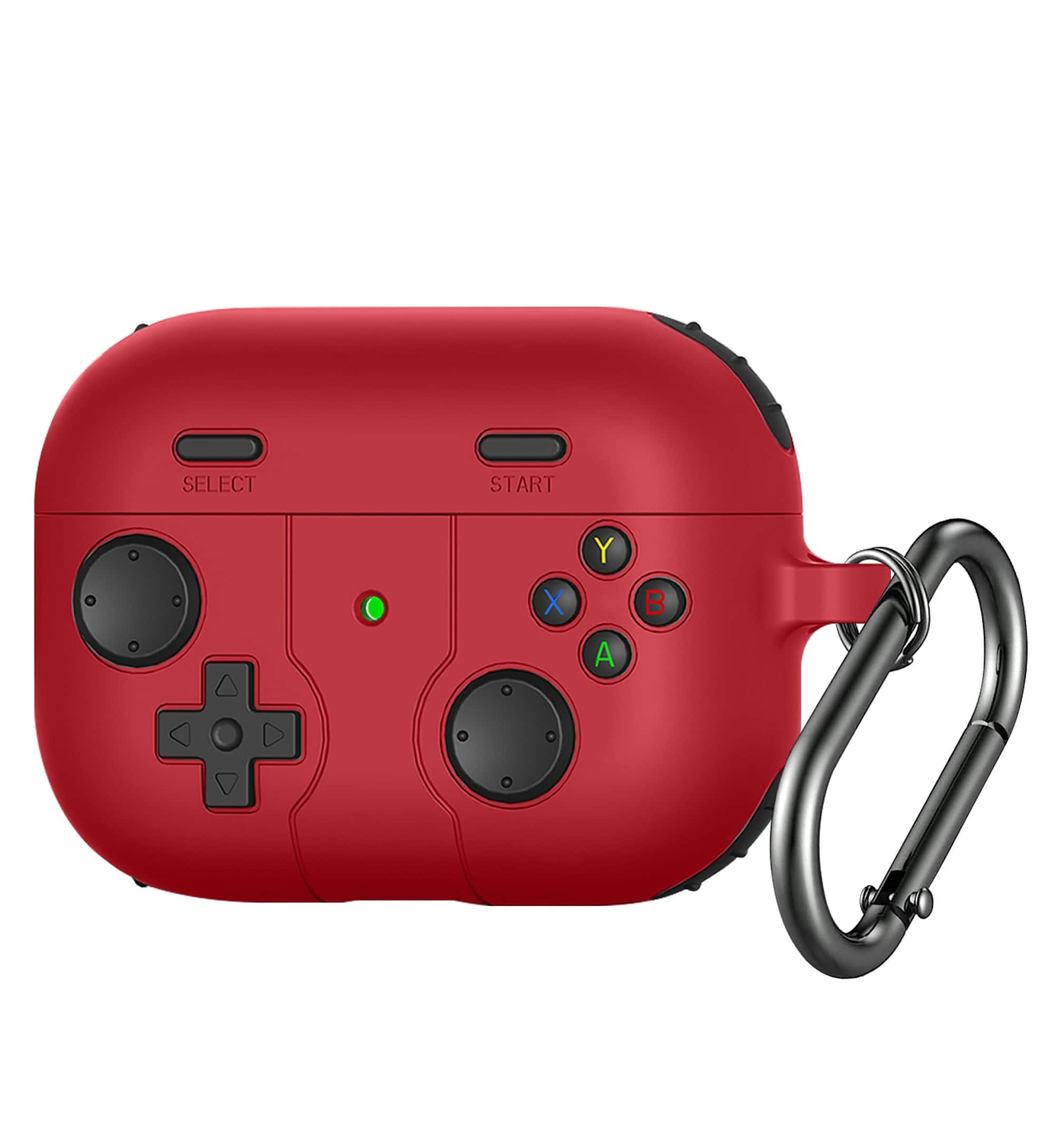 SaharaCase - Apple Airpods Pro 3 Silicone Case | Shock Absorbing | Premium Clip | Inspire Series - Viper Red