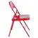 Alt View 16. Alamont Home - Hercules Folding Chair - Red.
