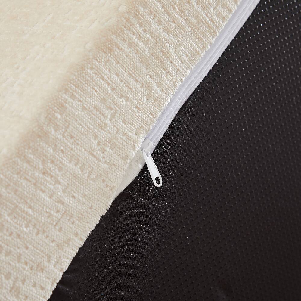 Alt View 8. Loheer - Loheer 53-Inch Cream Single Seater Lounge Chair Modular Foam Sofa - Cream.
