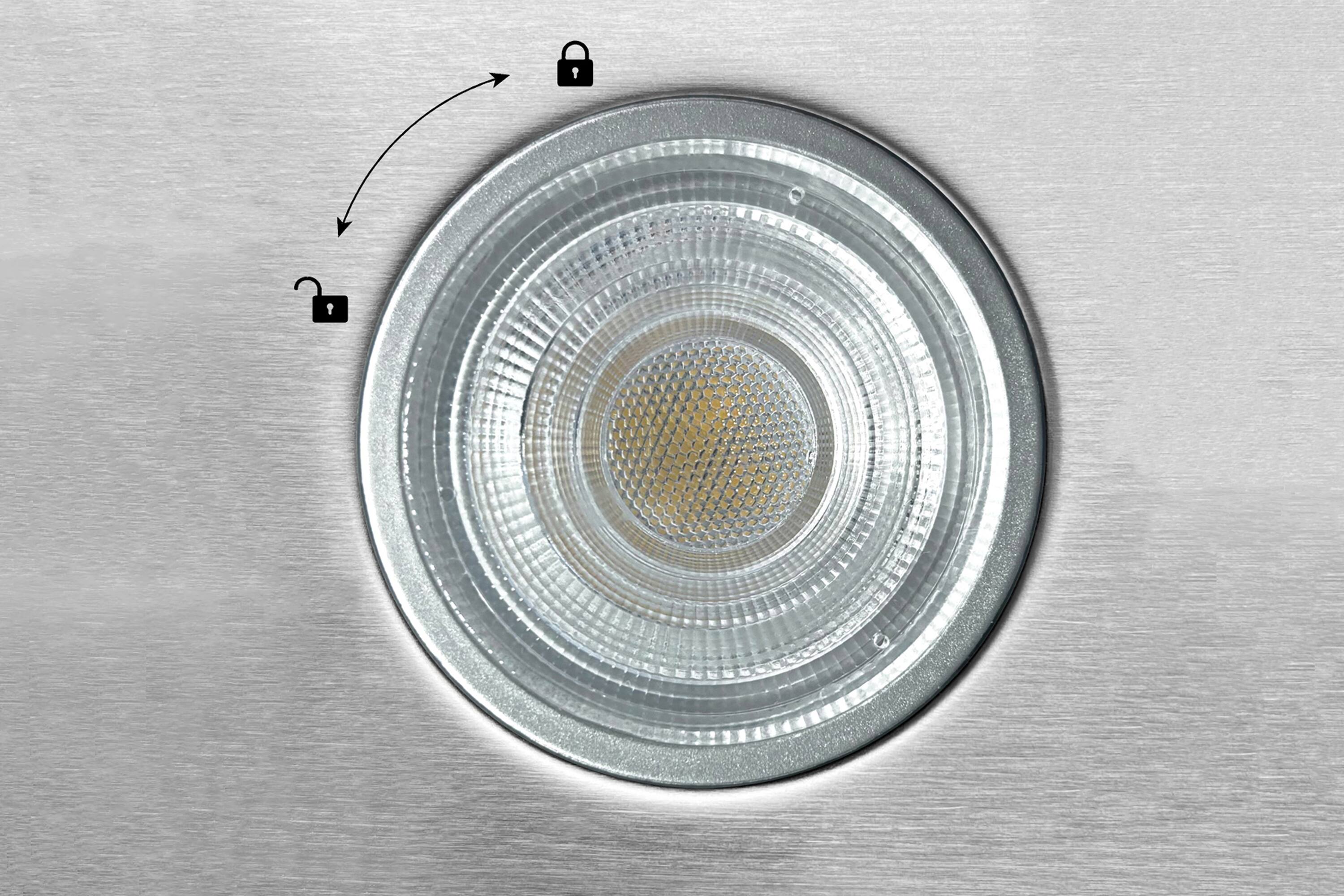 Alt View 6. Hauslane - Hauslane Pro-Style 34” IN-R300 Built-In Range Hood, 21” Deep - Silver.