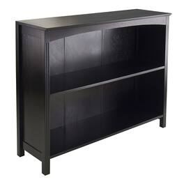 Hivvago - Sturdy 3 Tier Bookcase Shelf Dresser - Espresso