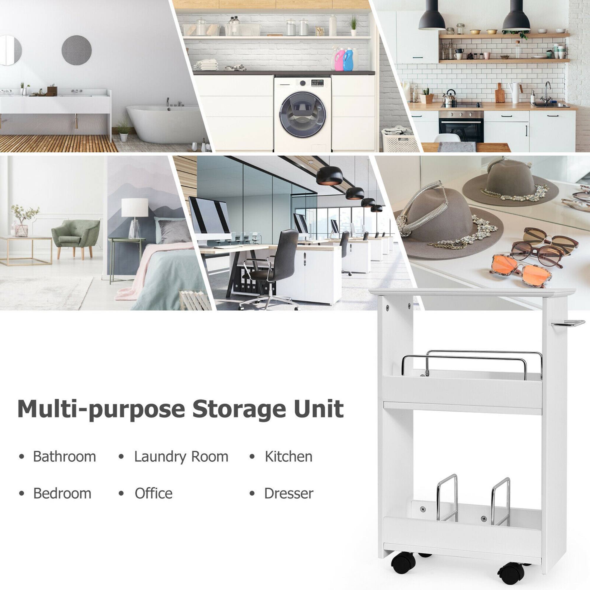 Multi-purpose Storage Unit

- Bathroom
- Laundry Room
- Kitchen
- Bedroom
- Office
- Dresser