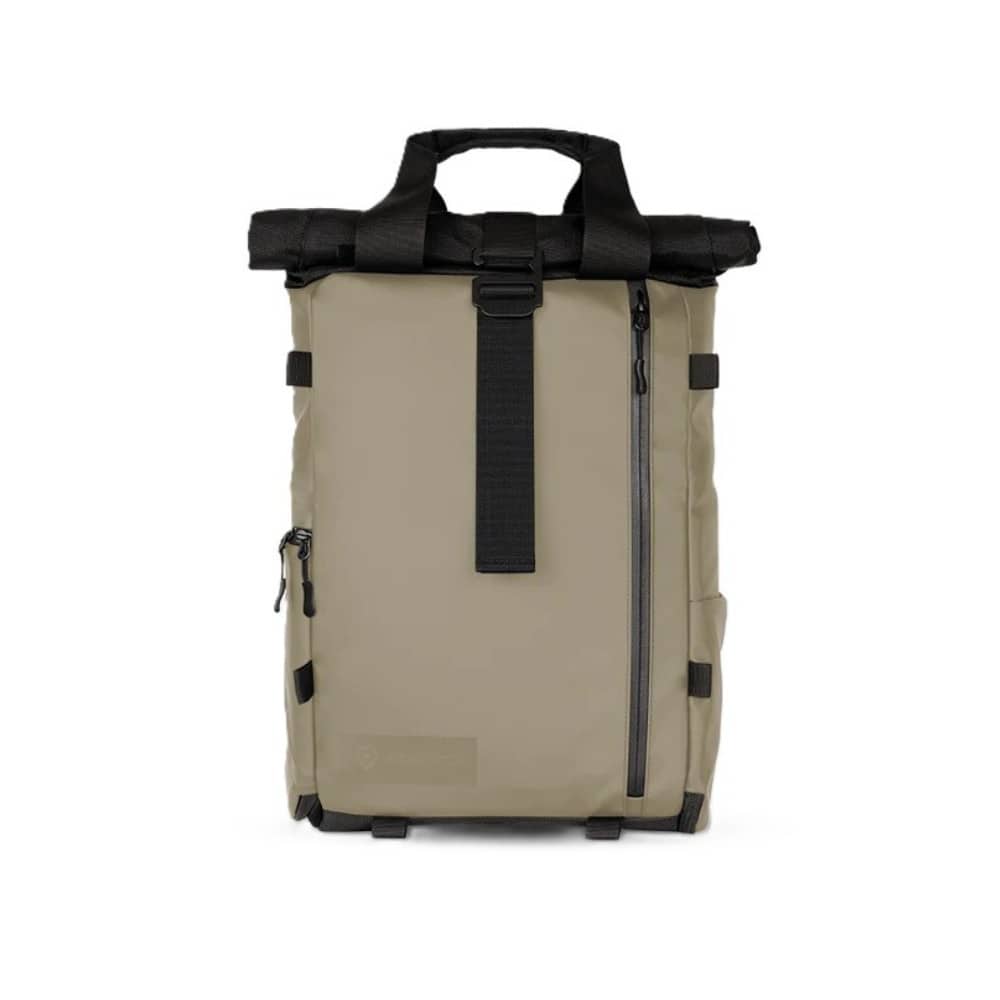 WANDRD - PRVKE Lite Camera Backpack with Expandable Rolltop (Yuma - Tan