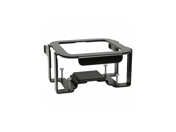Front. Kensington - Kensington Secure Mounting Bracket for Mac mini - Steel - Black - Black.