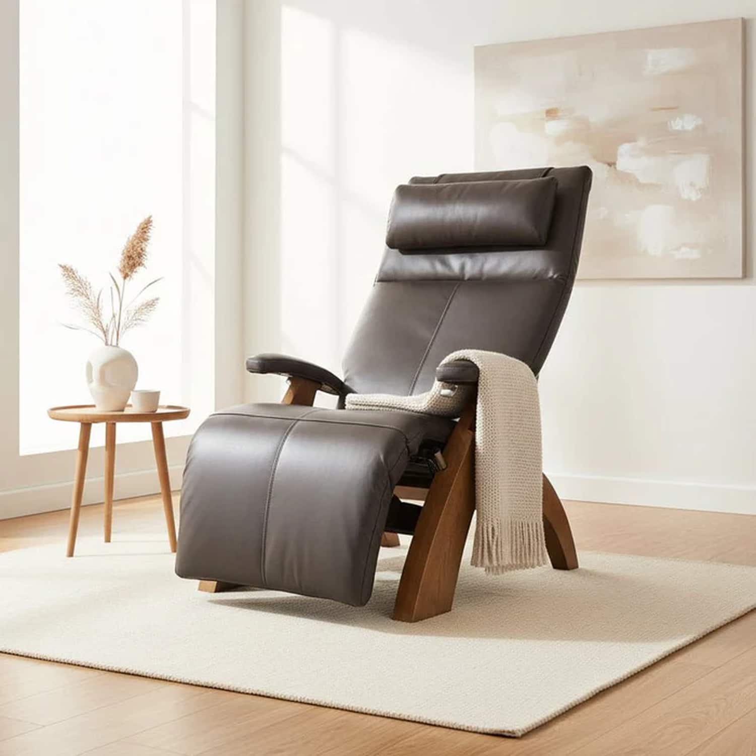 Human Touch - Perfect Chair PC-365 Classic Power Zero Gravity Recliner - Dark Walnut/Espresso price history on PriceWatchPro