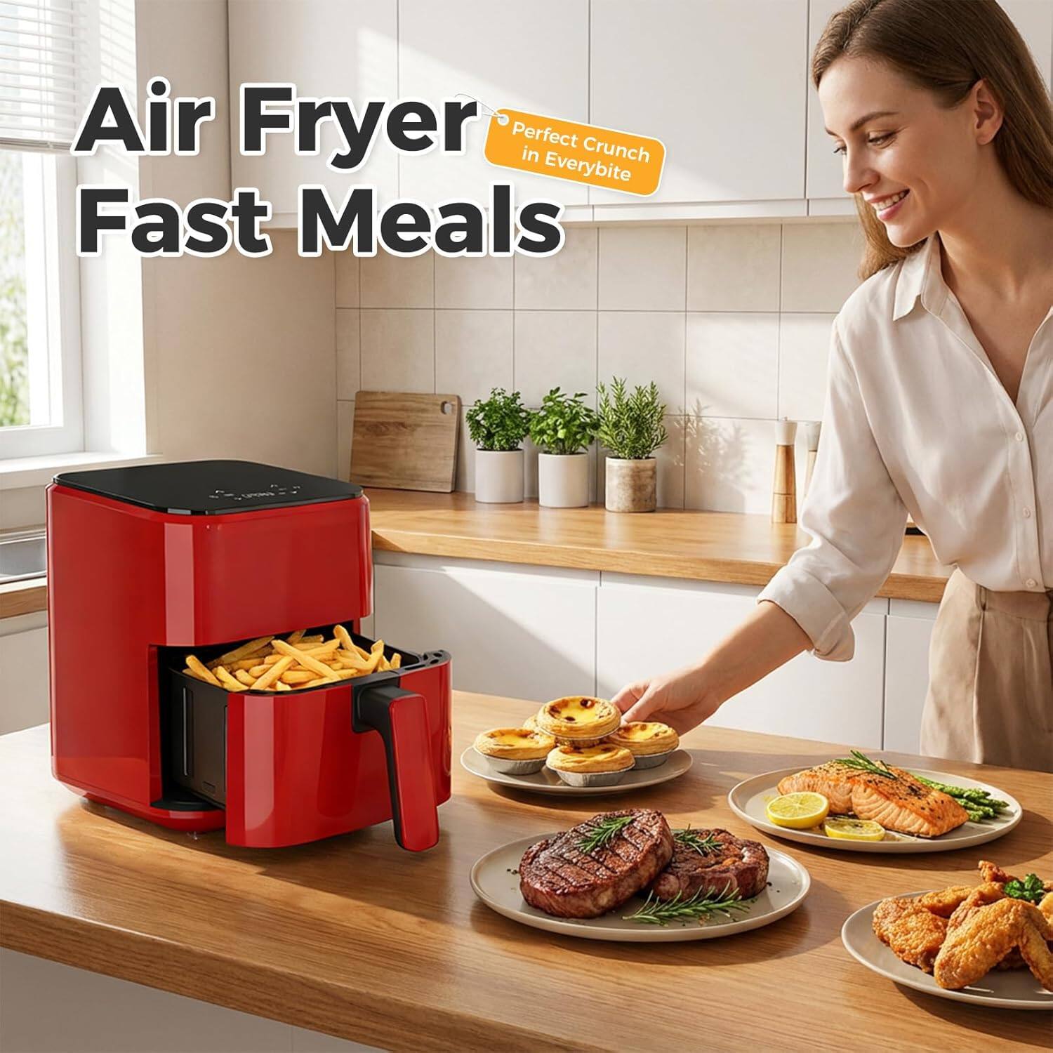 Air Fryer  
Perfect Crunch in Every Bite  
Fast Meals