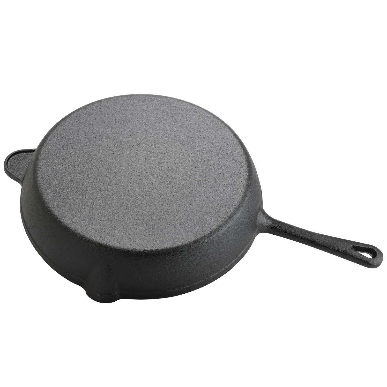 Alt View 1. Gibson - General Store Addlestone 12 in. Preseasoned Round Cast Iron Frying Pan - Black.