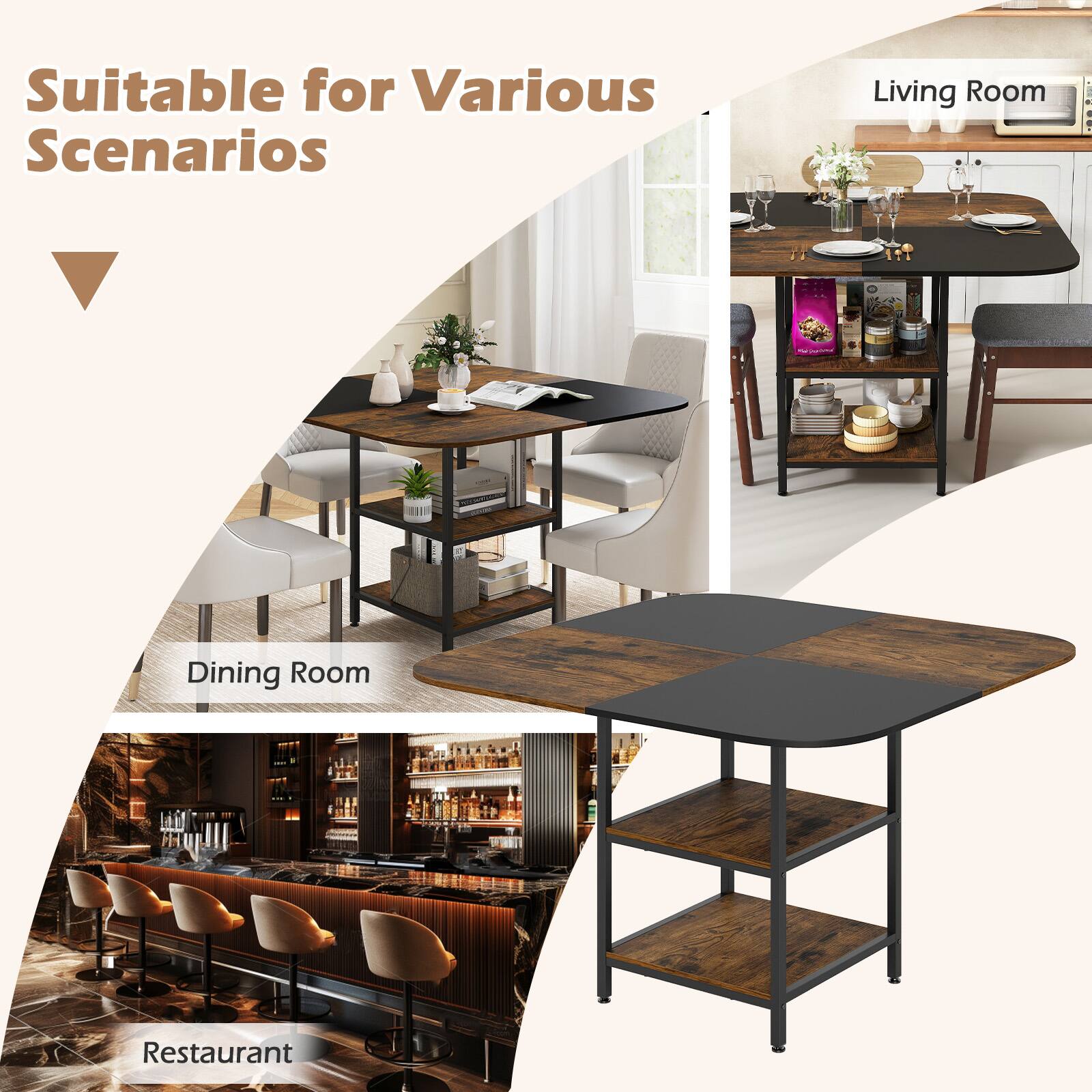 Suitable for Various Scenarios

Living Room

Dining Room

Restaurant