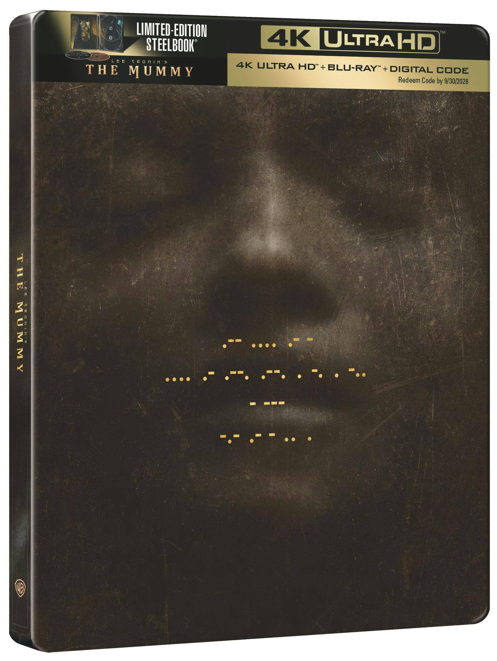 Angle. Lee Cronin's The Mummy (Limited Edition 4K Ultra HD Steelbook + Blu-ray + Digital) [UHD].