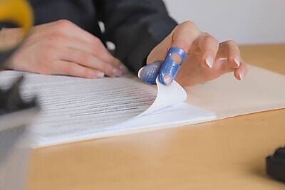 Alt View 3. Lee - Lee Tippi X-Small Finger Pad, Assorted Colors, 10/Pack (61030) - Assorted.