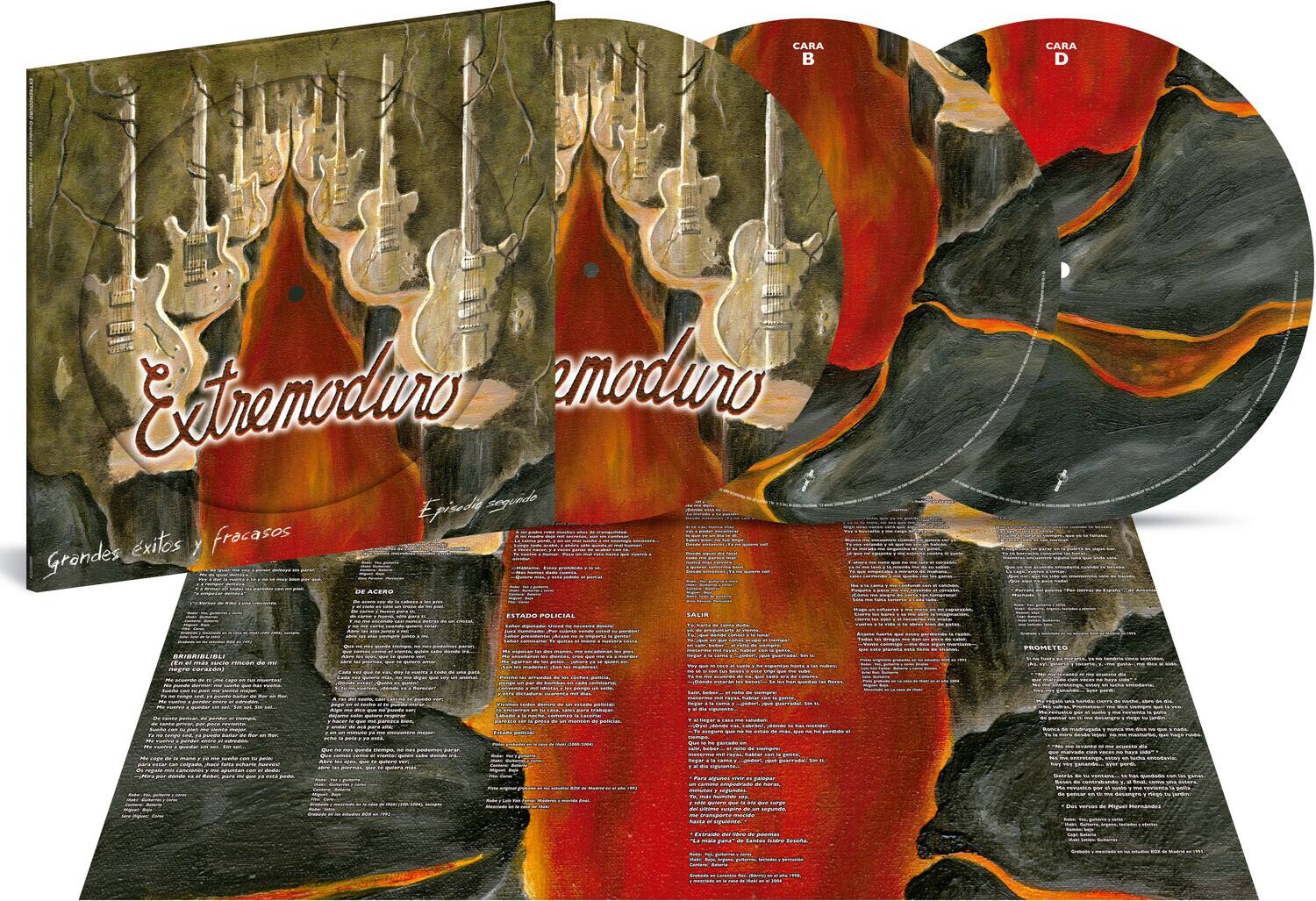 Extremoduro - Grandes Exitos Y Fracasos Volumen 2 - Ltd Double Picture Disc   - VINYL LP