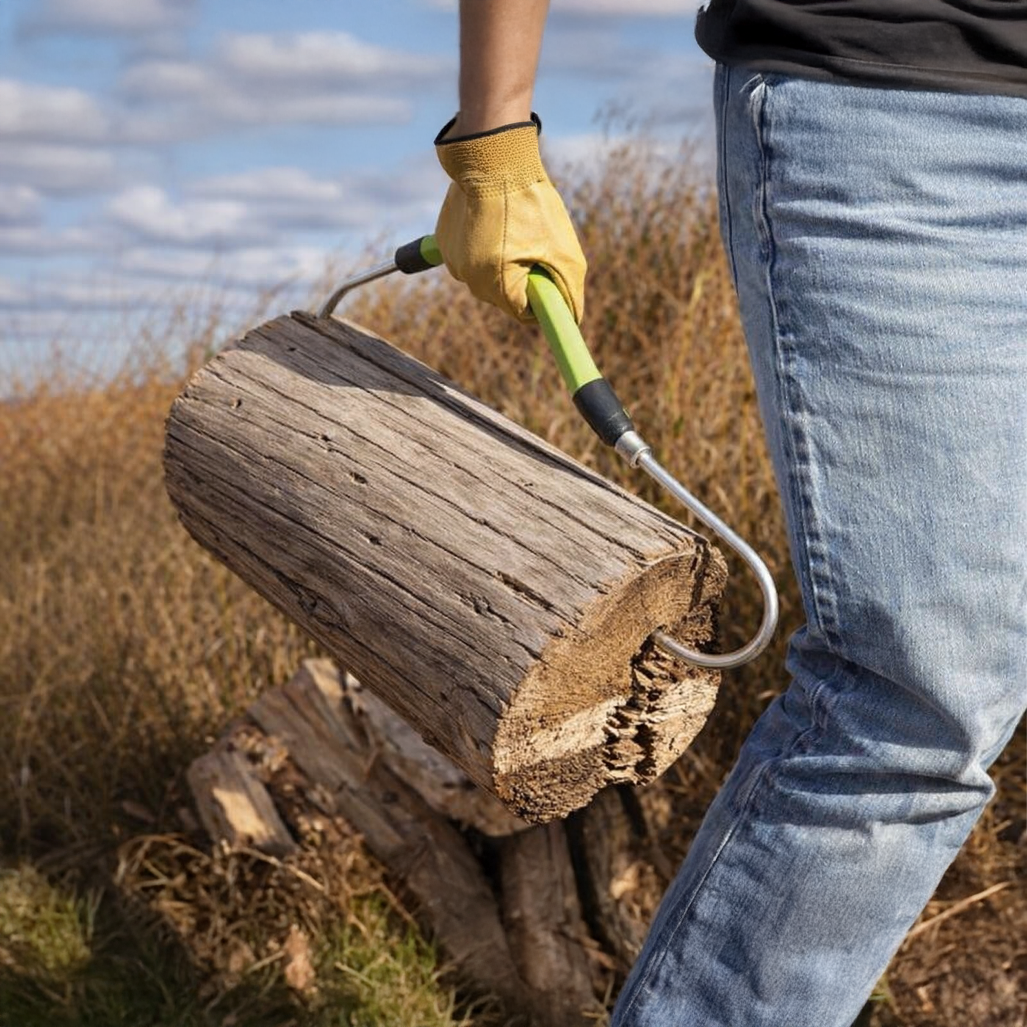 Alt View 3. Timber Tuff - Timber Tuff TMW-32 16 In Timber Claw Comfort Grip Logging Wood Hand Tool, Green - Green.