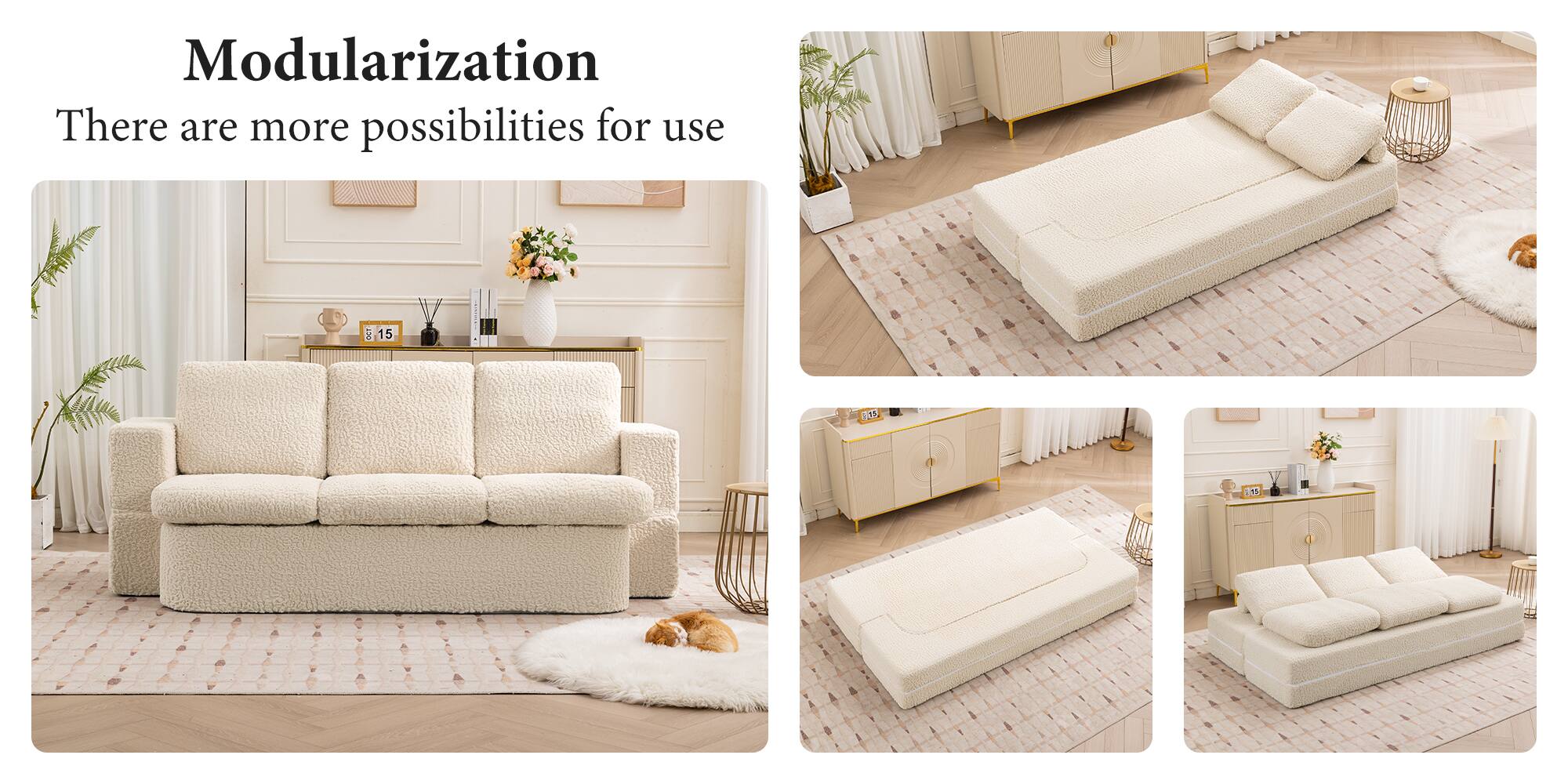 Modularization  
There are more possibilities for use