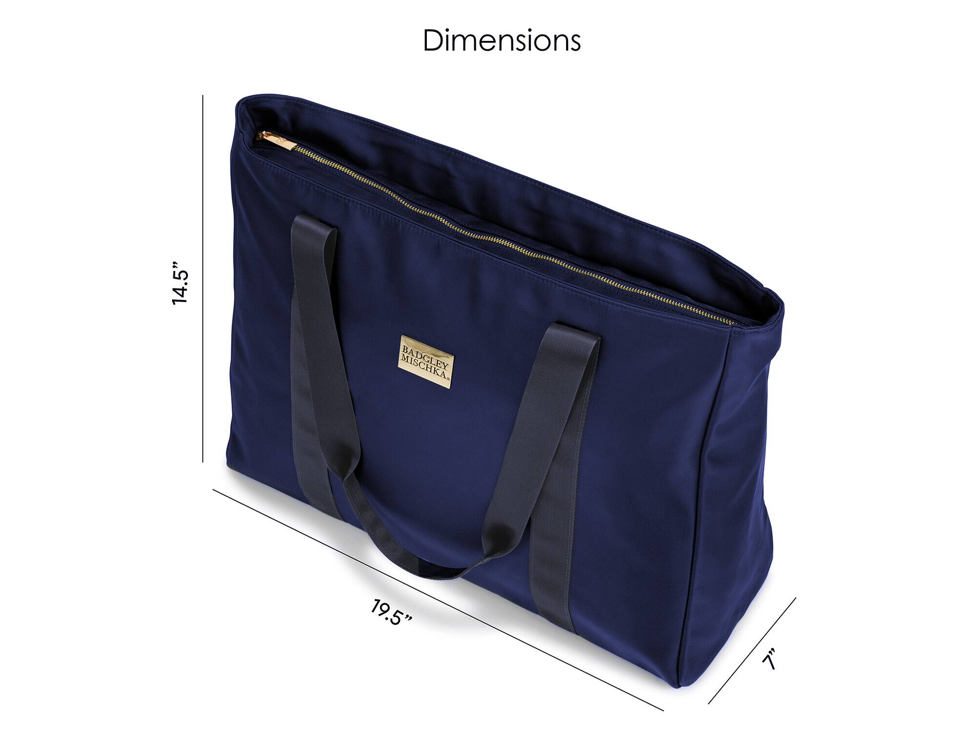 Dimensions 14.5" 19.5" BADGLEY 7"