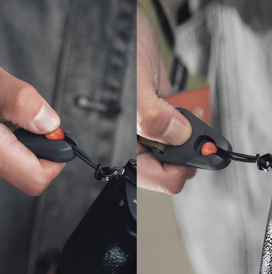 Alt View 5. PGYTECH - PGYTECH Camera Wrist Strap Deep Grey, Magnetic Quick Release Hand Strap for DSLR Mirrorless, 55kg Load, Dyneema Core - Deep Grey.