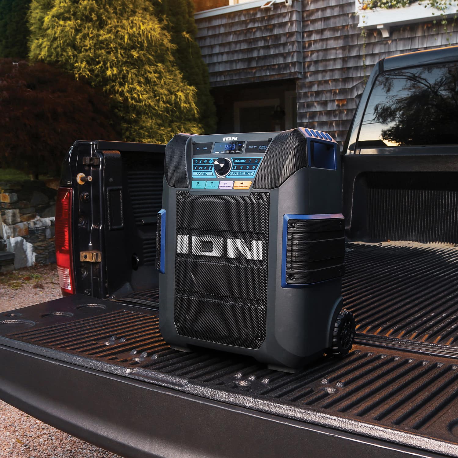 ION Audio Explorer XL Bluetooth Speaker, All Weather, Microphone