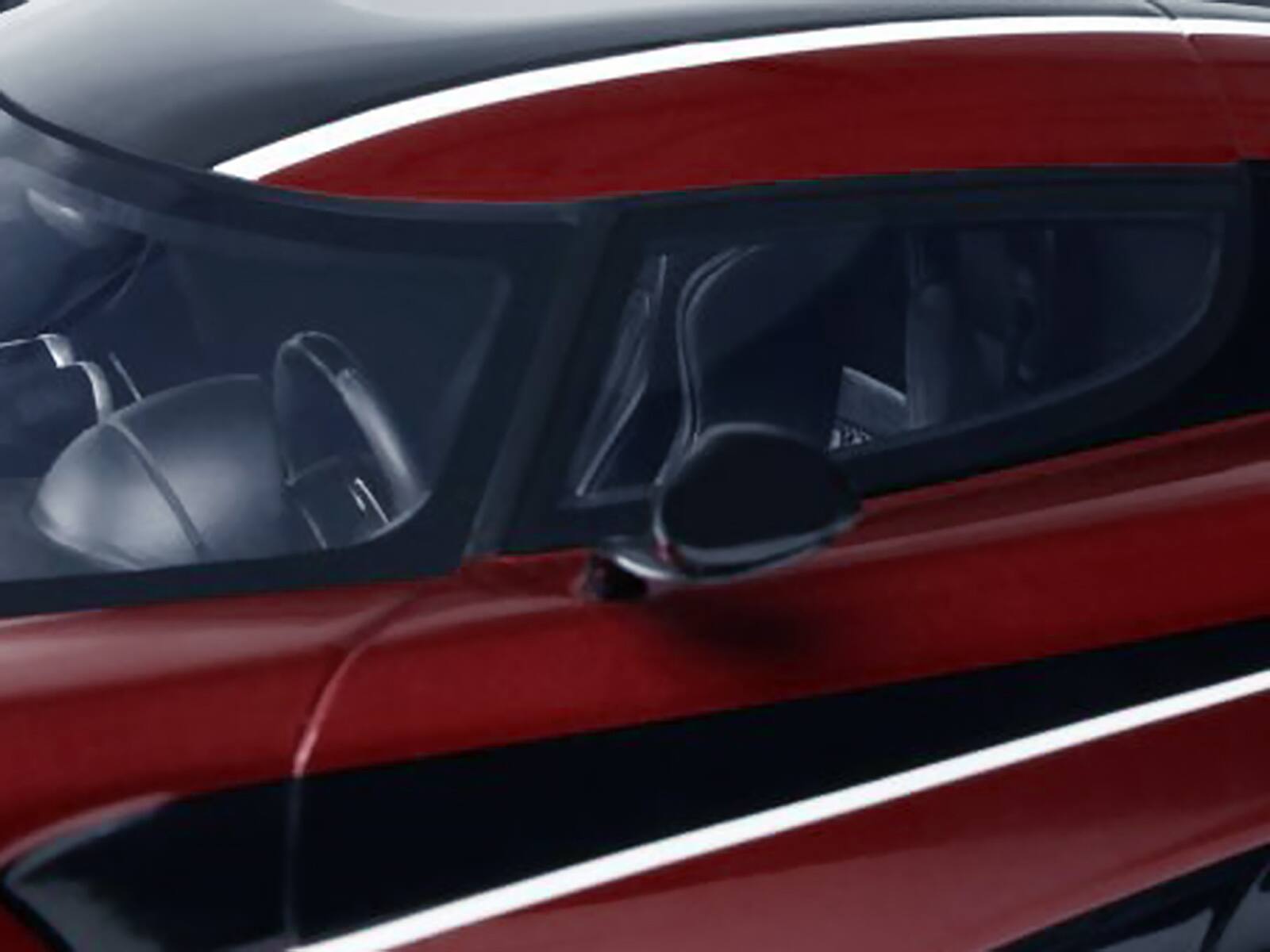 Alt View 1. GT Spirit - 2017 Koenigsegg Agera RS Deep Red Metallic with Black Stripes 1/18 Model Car by GT Spirit.