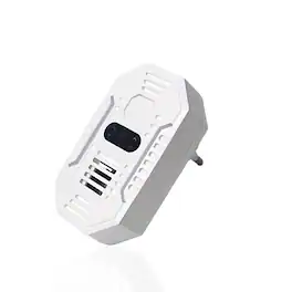 Cluzine - Plug-In Negative Ion Air Purifier, 20M Ions, 99.9% Sterilization, Ultra-Quiet, No Filter Needed